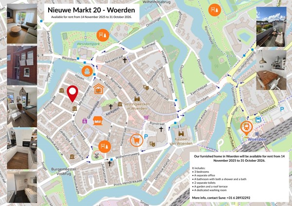 Floorplan - Nieuwe Markt 20, 3441 AN Woerden